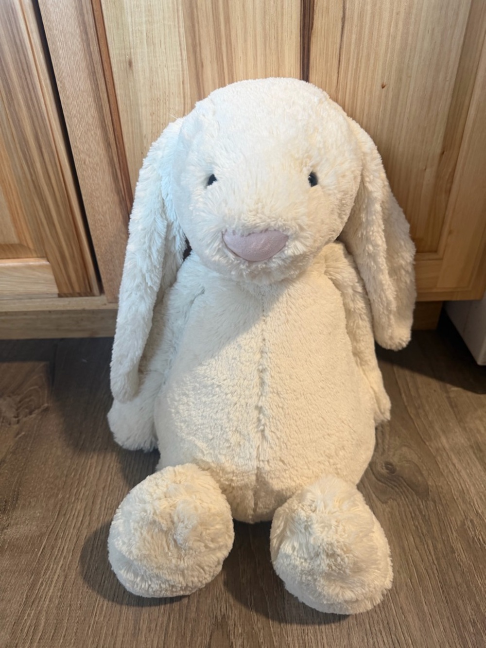 Jellycat HUGE Cream Bashful Bunny Rare Retired Vintage